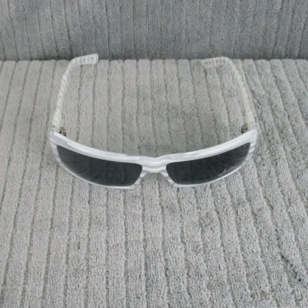 New Divine Eyewear Crush White Horn/Polarized Smoke Sunglasses NWT Women's